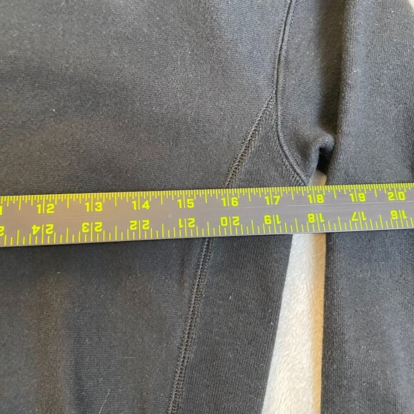 Champion Men's Crewneck Sweatshirt XS  Reverse Weave Black Cotton/Polyester - Picture 4 of 9